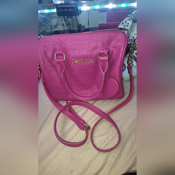 Juicy Couture Hot Pink Purse - Picture 2 of 9